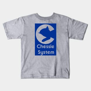 Chessie System Railroad Kids T-Shirt